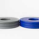 Premium Washer Toss Replacement Set - Durable Washer Replacements for Yard & Tailgate Games (Blue/Gray)