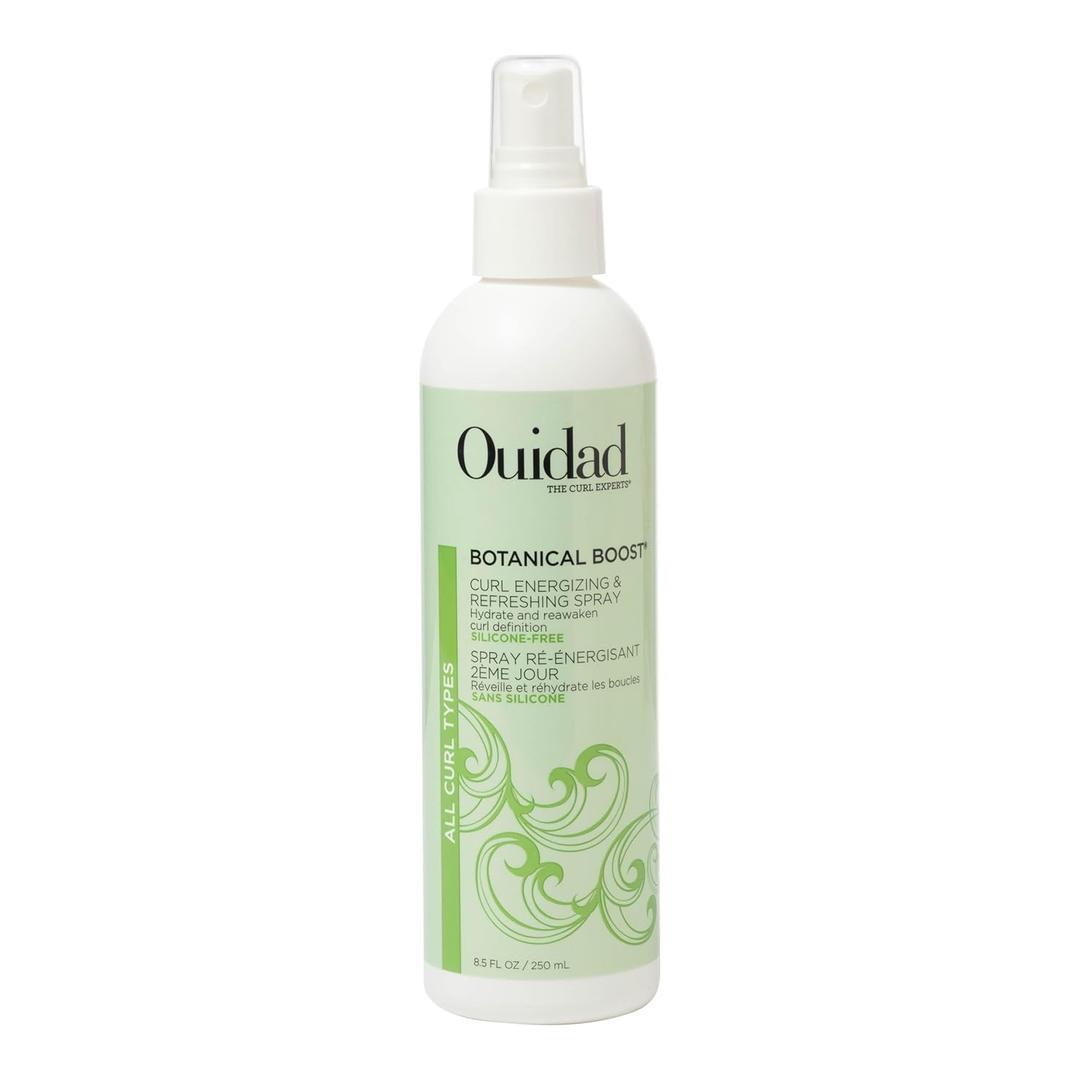 Ouidad Botanical Boost Curl Energizing & Refreshing Spray for Curly Hair Lightweight Curl Refresher On Wet or Dry Hair, No-Residue Formula & Lasting Definition,Protects Against Damage, Silicone-Free