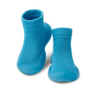 Dookeh Baby Shoes Boys Girls First Walking Shoes Non Slip Soft Sole Sneakers Toddler Infant Babygirl Sock Shoes (11-Blue, 18 Months) (Blue)