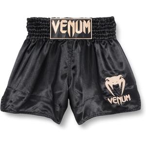 Venum Muay Thai Shorts Classic (XX-Large, Black/Gold)