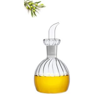 HAIZEEN 10 oz/300 ml Oil Dispenser Bottle/Glass Decanter and Cruet for Kitchen and Table