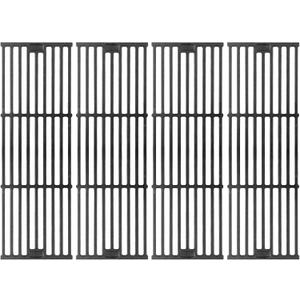 4PCS Grill Grates Replacement Parts, Grill Grates Replacement Cast Iron 19 3/4" for Chargriller 2121, 2123, 2222, 2828, 3001, 3030, 3725, 4000, 5050, 5252, 5650,9020