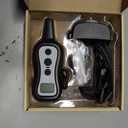 PATPET Dog Training Collar Shock Collar with Remote - 3 Training Modes, Beep, Vibration and Shock, Up to 1000 ft Remote Range, Rainproof for Small Medium Large Dogs (Light Grey)