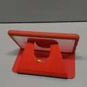 Petonis for Amazon Fire 7 Tablet Case for Women - Girly Kids Girls Cute Cartoon Kawaii 360 Rotating Folio Stand for Fire 7 Tablet,RedMogu