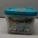 Deck Plus 2 Inch Epoxy Coated Exterior Wood and Fence Screws #8 x 2 Torx/Star Drive Included Coarse Thread, Outdoor Rust Resistant Decking Screw, Tan, 25lb Box, 3125 Pieces | 48713