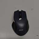 acer Wireless Mouse for Laptop, 2.4GHz Computer Mouse 3 Adjustable DPI Office Cordless USB Mice with USBA Receiver, 6 Buttons, 1600 DPI, Medium to Large Sized Hands Compatible with PC, Laptop, Desktop (Black)