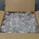 Reli. Disposable Wine Glasses (48 Pack, 12oz) Plastic Stemless Wine Glasses Disposable | Clear and Stemless for Parties, Cocktails, Whiskey, Weddings | Shatterproof