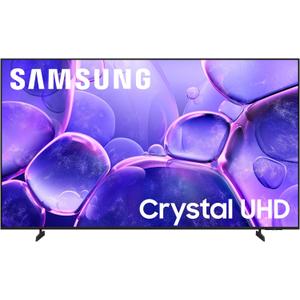 Samsung 65-Inch Class Crystal UHD U8000F 4K Smart TV (2025 Model) Endless Free Content, Crystal Processor 4K, MetalStream Design, Knox Security, Works with Alexa