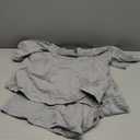 Tankaneo Womens Pajama Sets 3/4 Sleeve Oversized Tops and Elastic Waist Shorts Lounge Sets Loungewear XL