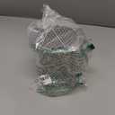 Commercial Floor Drain Strainer, 4.7" Lip Diameter, 3.5" Strainer Diameter, 5.9" Height, Perforated Cylindrical Mesh, Stainless Steel Drain Basket with Carry Handle, Fit 3.94"/ 4.33" Pipes