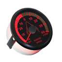 ELING Guaranteed Rudder Angle Gauge Indicator 0-190ohm with Mating Sensor with Backlight 85mm 12V/24V