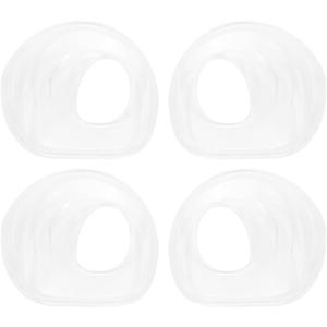 ZJIVQO 2Pairs Silicone Gel Heel Pads, Heel Spur Insert Cushion, Foot Comfort Pads, Silicone Heel Protector for Women & Men