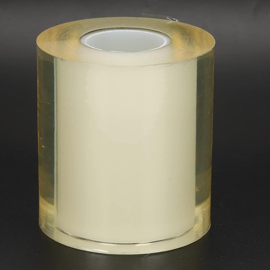 Yosoo Protective Film Tape for Watch, Watch Tape Protector Watch Protector Film Clear Film Watch Mechanical Watch Band Protect Anti Static Transparent Watch Jewelry(Width 8CM Meat Thickness 1.8CM)