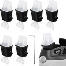 PEUTIER 6pcs Replacement Spout for Contigo Aubrey, Silicone Water Bottle Mouthpiece Replacement Lid Parts Mouth Piece Accessories for Contigo Water Bottle 14oz/20oz for Kids (Spout Only)