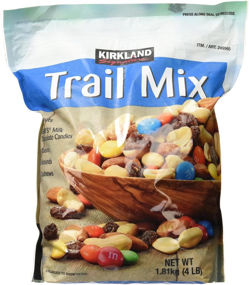 Signature Trail Mix, Peanuts, M and M Candies, Raisins, Almonds and Cashews, 4 Pound (249965) (64 Ounce (Pack of 1))