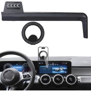 Car Magnetic Phone Holder for Mercedes Benz CLA 2020-2025/ GLA 2021-2026/ GLB 2020-2026/ EQB 2022-2025 Auto Accessories Best Cellphone Mount Navigation Charging Mobile Cradle Cell Phones Screen Stand