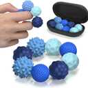 Magnetic Sensory Balls Fidget Toys for Adults&Teens, Stress Relief Silicone Sensory Toys for Autism ADHD Anxiety, Fun Textures Gadgets,Office Desk Toy,Easter Basket Stuffers for Teens Women Men Gift