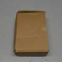 Privacy Crystal Glass Door Knobs Interior with Lock, Modern Octagon Door Knobs for Bedroom/Bathroom, Polished Chrome Finish