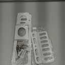 Upgraded Adjustable Console Holder Wall Mount for PS5: Black Gaming Stand for PlayStation 5/PS5 Slim/Pro Digital Disc Edition With 2 Controller Kits White