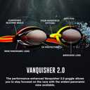 Speedo Swim Goggles Mirrored Vanquisher 2.0