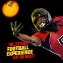 Light Up Football - Glow in the Dark Ball - NO 6 - Boys Gifts - Outdoor Sports, Birthday Gifts for Boys 8-15+ Year Old - Kids Teenage Youth Gift Ideas - Boy Toys Stuff Ages 8 9 10 11 12 13 14 15
