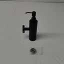 Soap Dispenser Wall Mounted,Wall Soap Dispenser for Bathroom,Wall Soap Pump, Black 