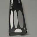 FITRELL 6 Pack Men's Running Socks Ankle Low Cut Cushioned No Show Compression Athletic Sports Gift for Men, Shoe Size 9-12, Light Gray+White