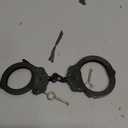 Peerless Handcuff Company 730CB Superlite Chain Link Handcuff Black Finish