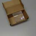 PATIKIL Acrylic Box with Lid 3.15" x 3.15" x 2.36", Clear Acrylic Display Boxes Plastic Square Cube Containers Storage Organizer for Candy Tiny Jewelry Artwork Display
