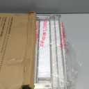 Smartsome | Wall Mounted | Clothes Drying Rack| 22" Wide |15 Linear Feet Capacity | 8 Smooth Round Stainless Steel Rods | 60 lb Capacity | Fully Assembled | Compact Sturdy Space-Saving Design