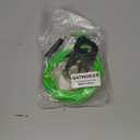 Pro-Grade BMX Bike Gyro Brake Cables Front + Rear (Upper + Lower) with Spinner Rotor Full Kit BMX Bicycle Brake Lines Set Cable Wire&Housing -Stable,Flexible and Long-Lasting (Green)