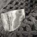 Grey Waffle Bath Mat,Super Absorbent Non Slip Bathroom Rug,Gray 18x30inch,Machine Washable Ultra Soft Floor Mats