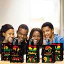 HABDJILTY 20Pcs Black History Month Gift Bags,Black Gift Bags Decorations for Black History Month Party Supplies Gifts