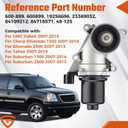 Transfer Case Encoder Motor Compatible with GMC YukonFit for Chevy Silverado 1500/2500, Tahoe, Suburban (20072018), 4WD Replacement 19258696, 600-899