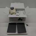 Solar Security Cameras Wireless Outdoor, 2K WiFi Cameras for Home Security, 360° PTZ Surveillance Camera with PIR, Color Night Vision, 2-Way Talk, IP66 Waterproof, SD/Cloud, Work with Alexa (2 Pack)