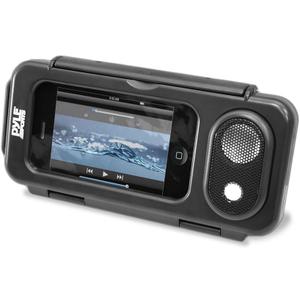 Pyle PWPS63BK Surf Sound Waterproof Portable Speaker Case for iPod, MP3 Player and Smartphone , Black