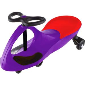 Wiggle Car Ride On Toy No Batteries, Gears or Pedals Twist, Swivel, Go Outdoor Ride Ons for Kids 3 Years and Up by Lil Rider (Purple)