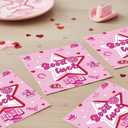 Lounsweer 100 Pcs Pink Napkins Decorations Disco Cowgirl Bulk Disposable Pink Paper Dinner Good Luck Napkins for Bachelorette Birthday Women Western Disco Cowgirl Pony Club Party Favor