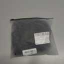 MakeMeChic Women's Plus Size Tie Dye Square Neck Lettuce Trim Asymmetrical Long Sleeve Tee Shirt Tops (Black, XXXL)