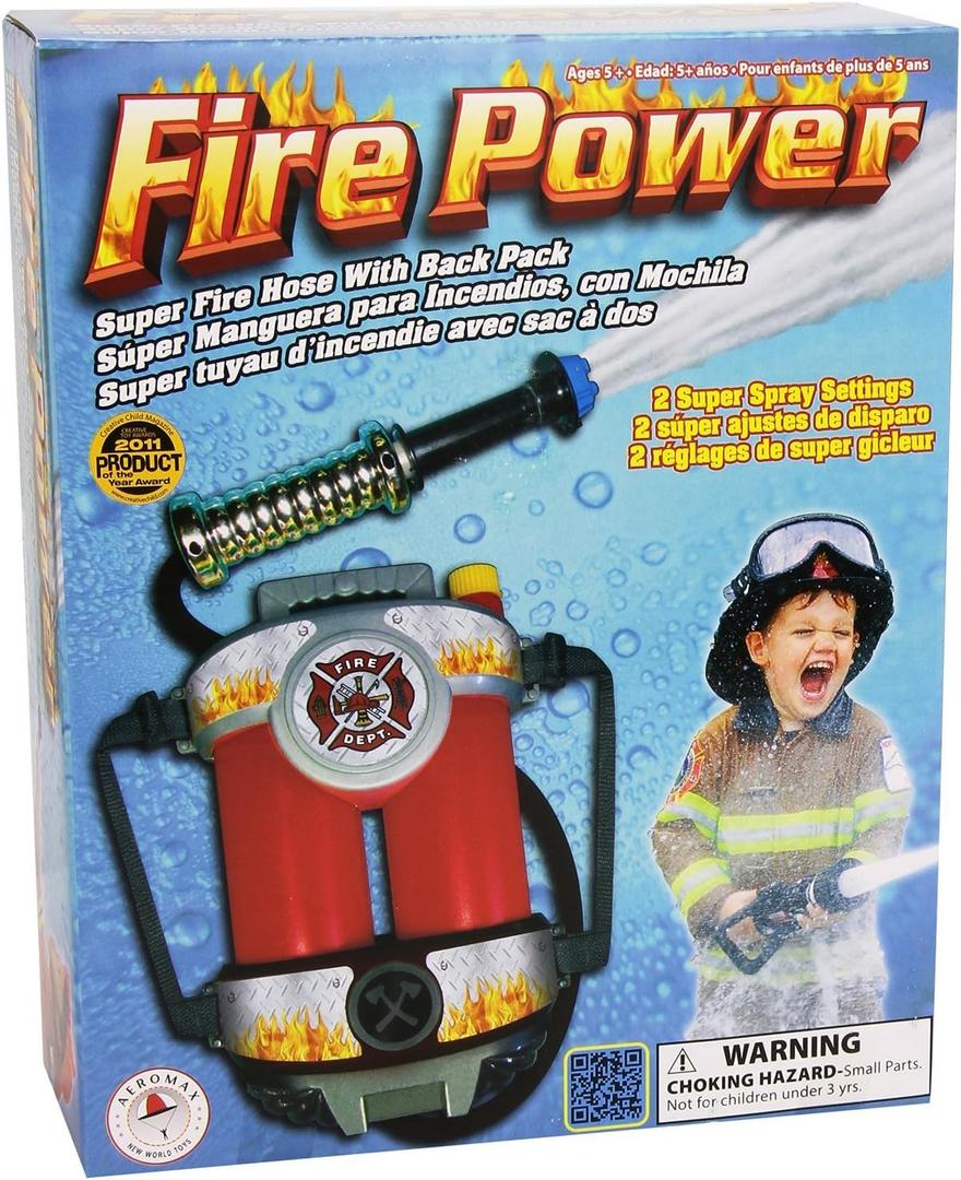 Aeromax Fire Power Super Fire Hose with Backpack