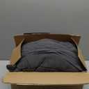 XXL Hammock Chair Hanging Rope Swing with 2 Cushions - Max 500lbs-Perfect for Patio, Porch, Bedroom, Backyard, Indoor or Outdoor - Includes Hanging Hardware Kits (Grey)