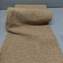 Braided Runner Rug 2x7 Ft Washable Runners for Hallways Non Slip Kitchen Runner Rug Cotton Entryway Runner Indoor, Woven Floor Carpet for Hall Kitchen Bedroom, Orange/Tan/Brown