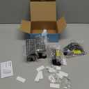 TECKNET Solar Step Lights for Outside, 2 Adjustable Brightness, 2 Mounting Methods, 24 LEDs Solar Stair Lights Outdoor, IP67 Waterproof Deck Light for Yard, Porch, Front Door, Patio, Garden 3000K