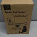6L Automatic Cat & Small Dog Feeder - Programmable Pet Feeder with 36 Daily Meals, Detachable Stainless Steel Bowl, 25 Cup Capacity Smart Food Dispenser for Easy Cleaning