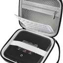 Hard Travel Router Case for NETGEAR Nighthawk M5 M6 Pro 5G Mobile Hotspot with WiFi 6 (MR5200, MR5100)/ M1 Mobile Hotspot 4G LTE Router MR1100 (Box Only) (Black)