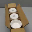 Samsle Porcelain Ramekins 4 oz Oven Safe, Small Souffle Dishes for Creme Brulee, Ice Cream, Dipping and Sauces Cup, Ceramic White Mini Baking Bowls Set of 6