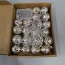 String Lights Indoor 20 LED Moroccan Fairy Lights Battery Operated with 8 Modes Outdoor Waterproof Globe Light for Home Patio Wedding Diwali Christmas Decor, Warm White