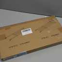 Hershii Expandable Shelf Rod Closet System 5-Bar Telescopic Heavy Duty Clothes Hanger Adjustable DIY Storage Organizer Shoe Rack (19.68 - 31.49 inches, Ivory)