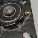for Workstations and Displays - 5,000 Lb Rating Greaseable Black Heavy Duty Bearing Plate Turntable