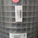 16 Gauge Galvanized Hardware Cloth 48in x 100ft Silver 1 inch Welded Garden Fence Roll for Gardens, Chicken Coops & Poultry Animal Netting Cage